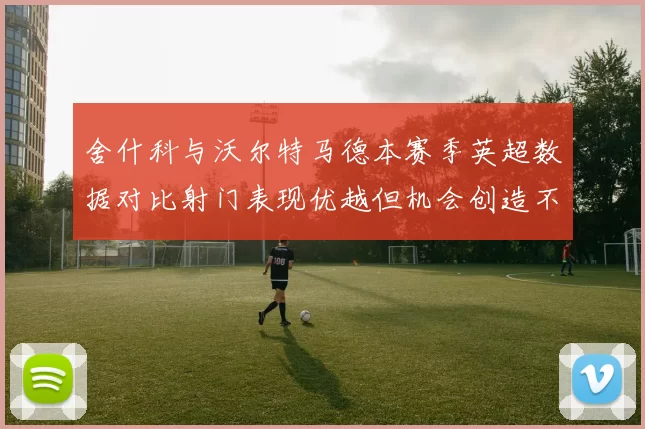 舍什科与沃尔特马德本赛季英超数据对比射门表现优越但机会创造不足